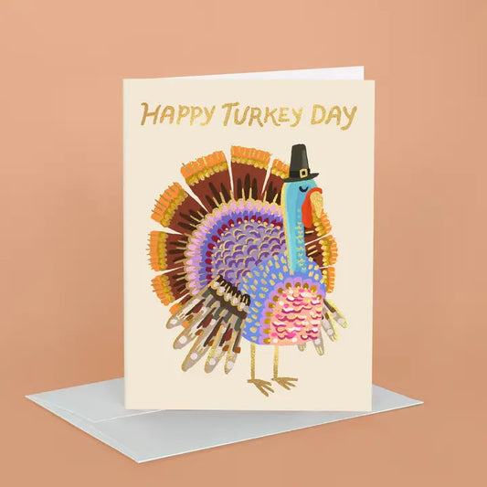 Greeting Card - Happy Turkey Day