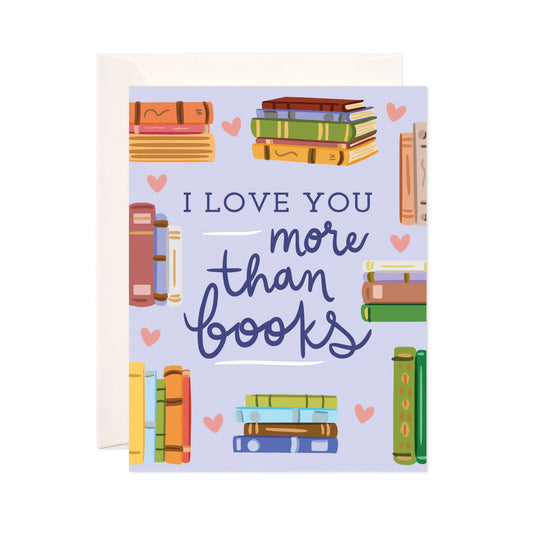 Greeting Card - More Than Books