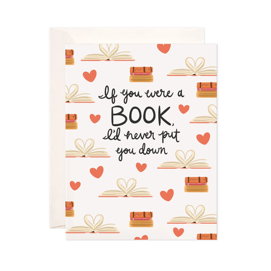 Greeting Card - Book Love