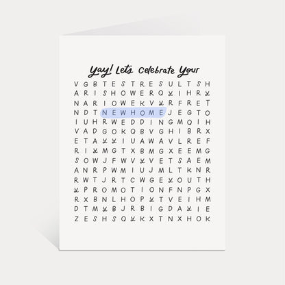 Greeting Card - Let's Celebrate