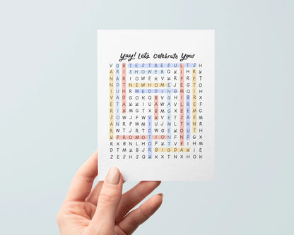 Greeting Card - Let's Celebrate