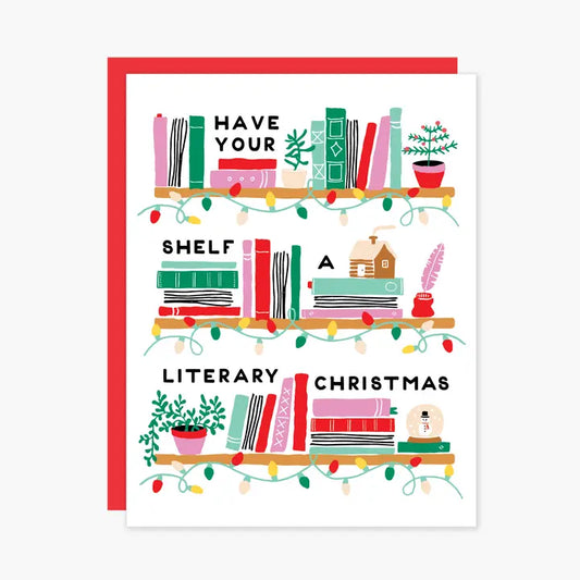 Greeting Card - Literary Christmas