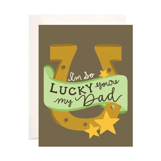 Greeting Card - Lucky Dad