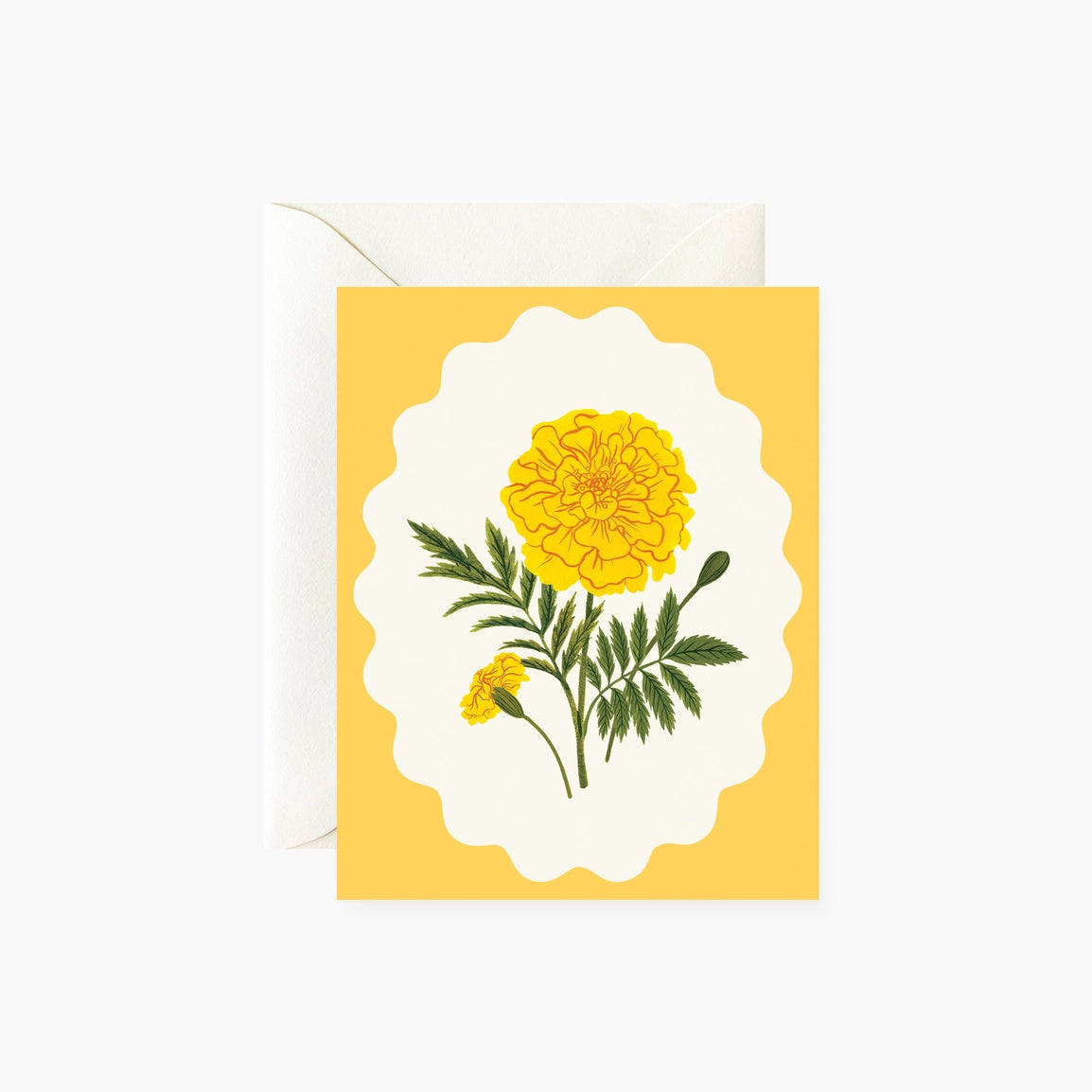 Greeting Card - Marigold