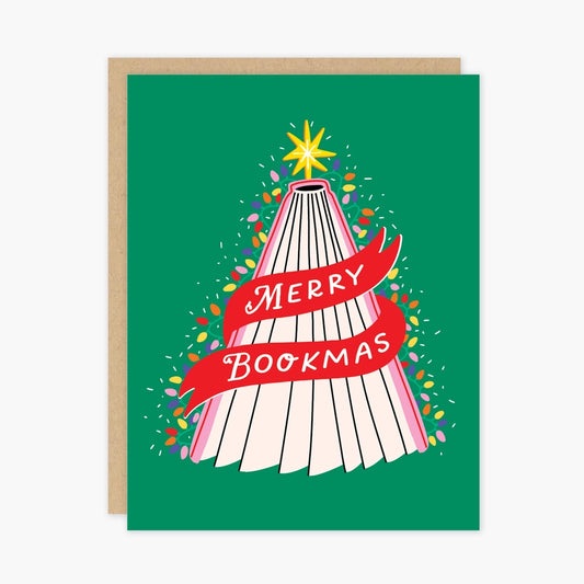 Greeting Card - Merry Bookmas