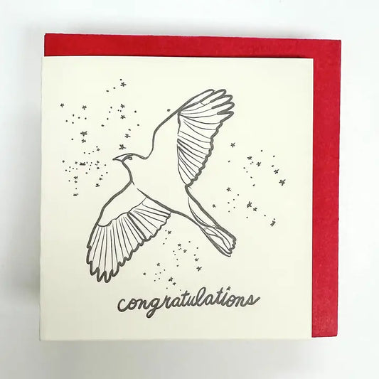 Greeting Card (Mini) - Congrats Bird