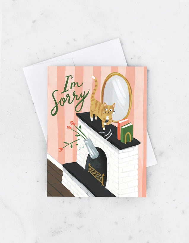 Greeting Card - Sorry Cat