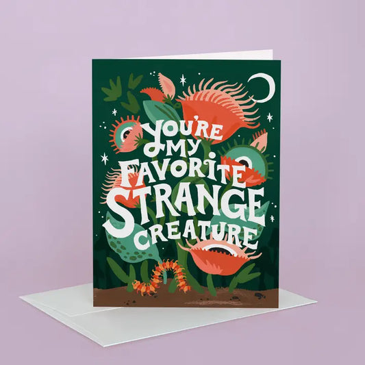 Greeting Card - Strange Creature