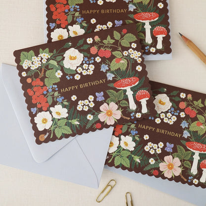 Greeting Card - Woodland Birthday