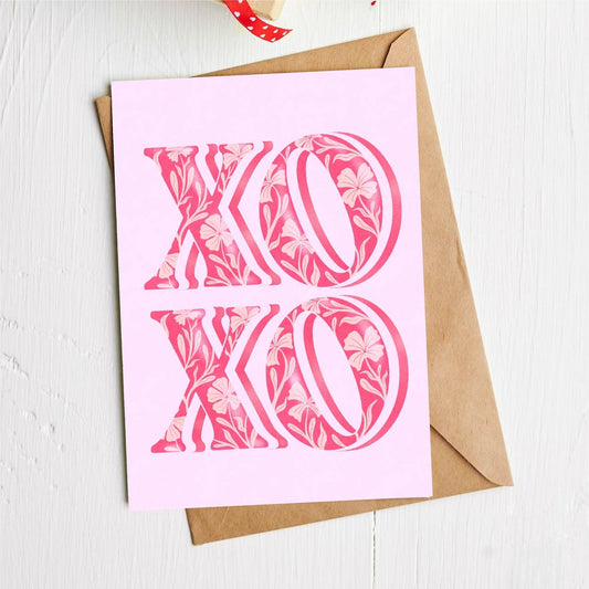 Greeting Card - XOXO