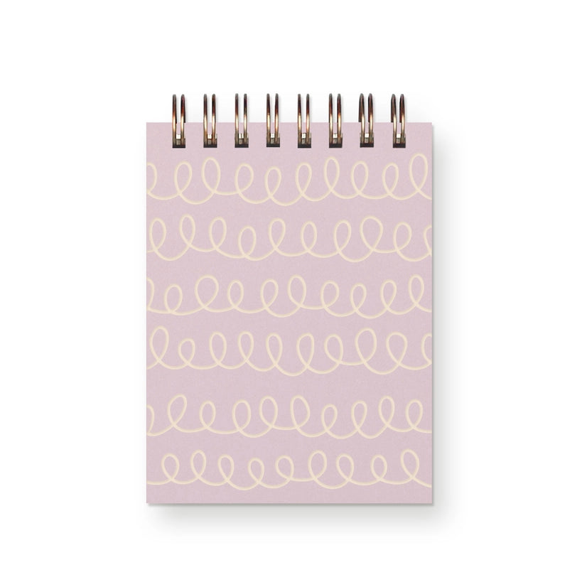 Notebook - Swirls Mini Jotter (Unlined)