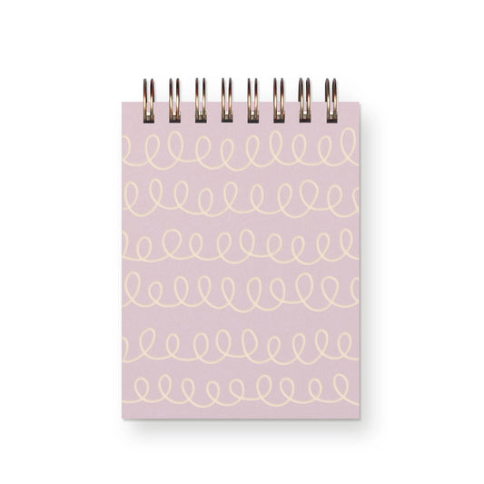 Notebook - Swirls Mini Jotter (Unlined)