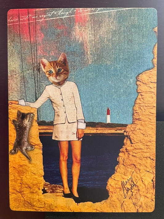 Magnet - Coastal Cats