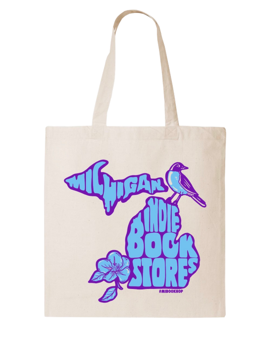 2026 MI Book Hop Tote Bag