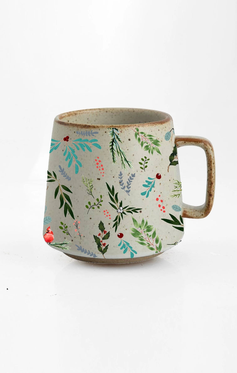 Stoneware Mug - Festive Christmas Charm