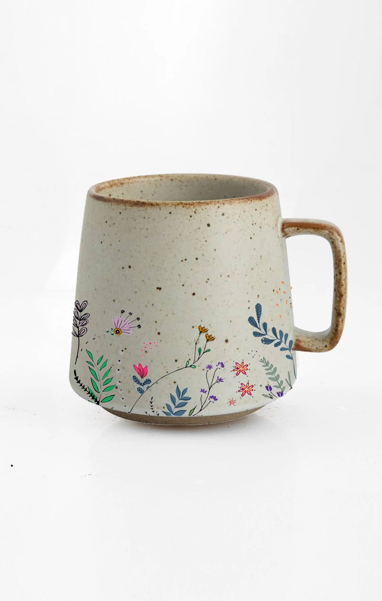 Stoneware Mug - Floral Bloom