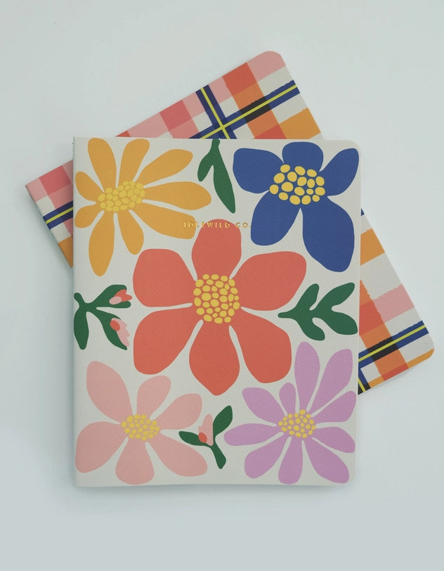 Notebook Duo - Primary Blooms (Lined)