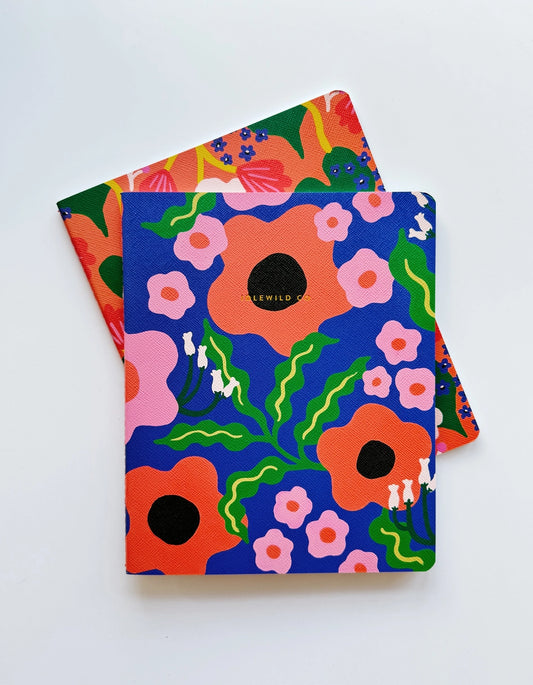 Notebook Duo - Wavy Daisy (Lined)