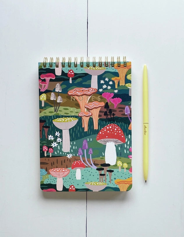 Notebook - Mushroom Jotter (Lined)