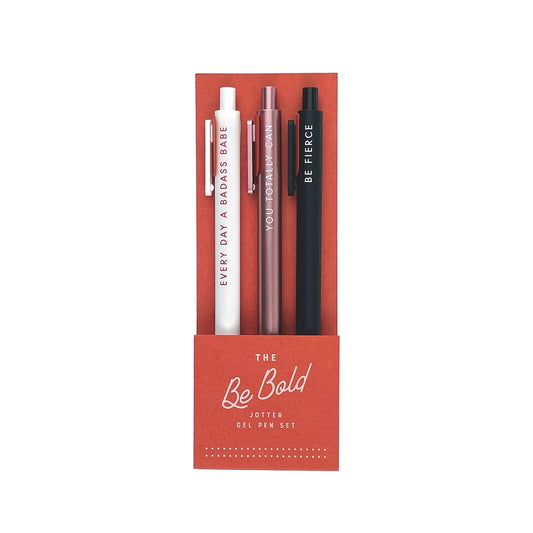 Pen Set - Be Bold Jotter Gel Pens