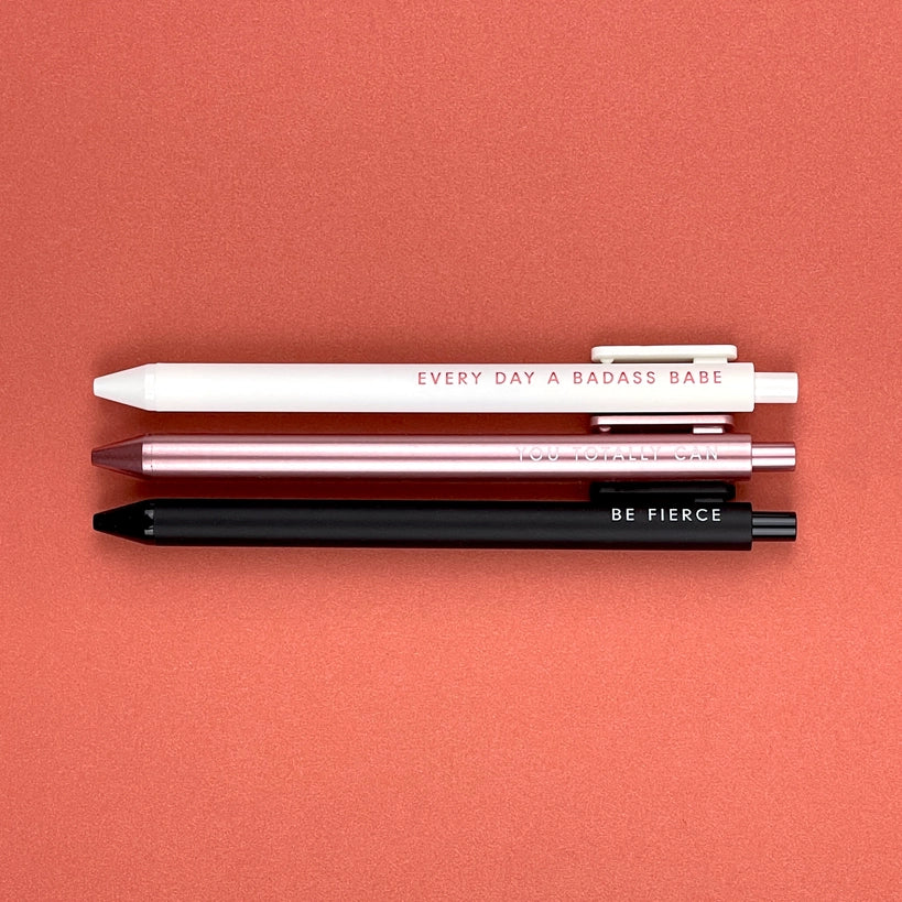 Pen Set - Be Bold Jotter Gel Pens