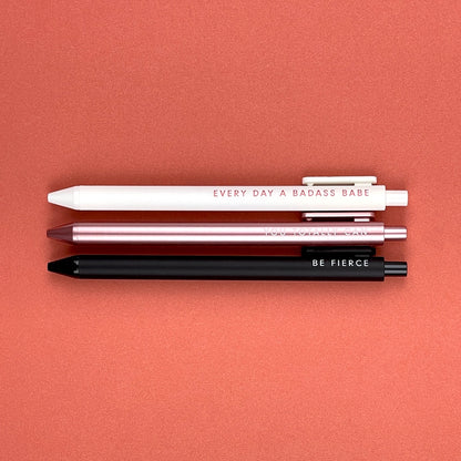 Pen Set - Be Bold Jotter Gel Pens