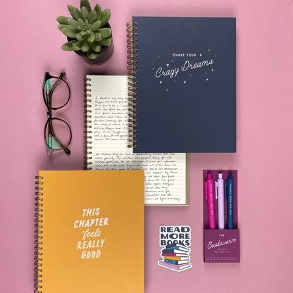Pen Set - The Bookworm Jotter Gel Pens