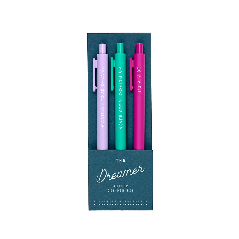 Pen Set - Dreamer Jotter Gel Pens
