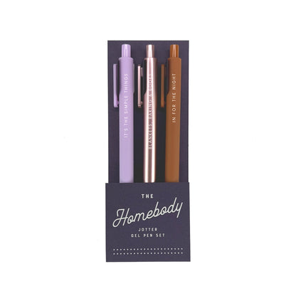 Pen Set - Homebody Jotter Gel Pens