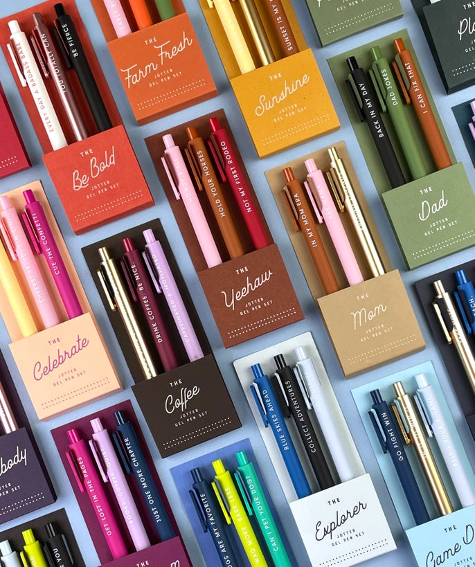 Pen Set - Homebody Jotter Gel Pens