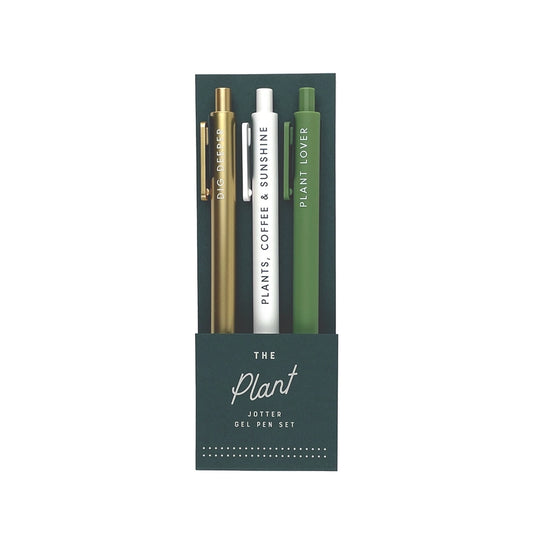 Pen Set - Plant Jotter Gel Pens
