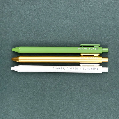 Pen Set - Plant Jotter Gel Pens