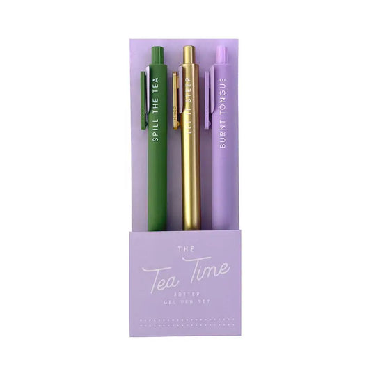 Pen Set - Tea Time Jotter Gel Pens