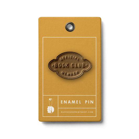 Enamel Pin - Official Book Club Member
