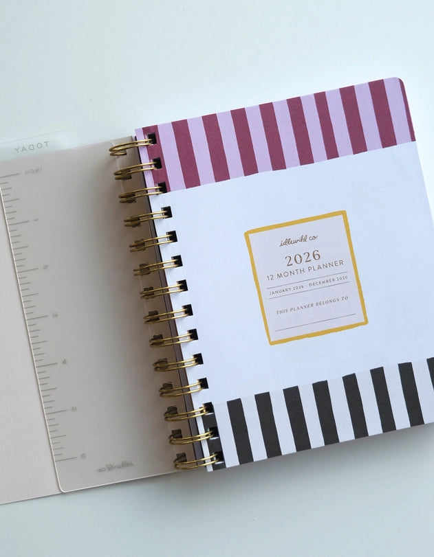 Planner - 2026 Pocket Size, Painted Stripes