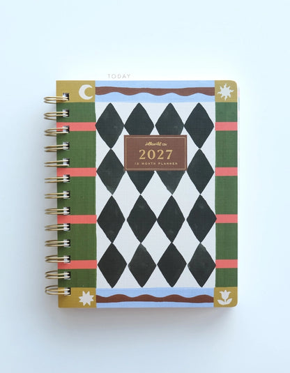 Planner - 2027 Pocket Size, Black Diamond