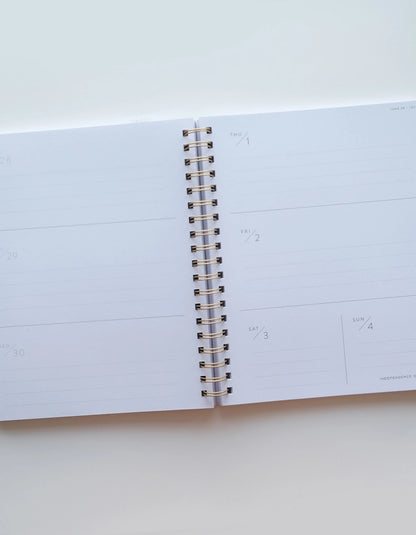 Planner - 2027 Large Format, Cabana Stripe