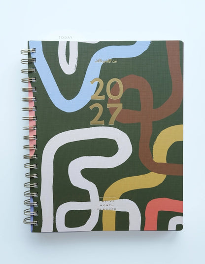 Planner - 2027 Large Format, Squiggle