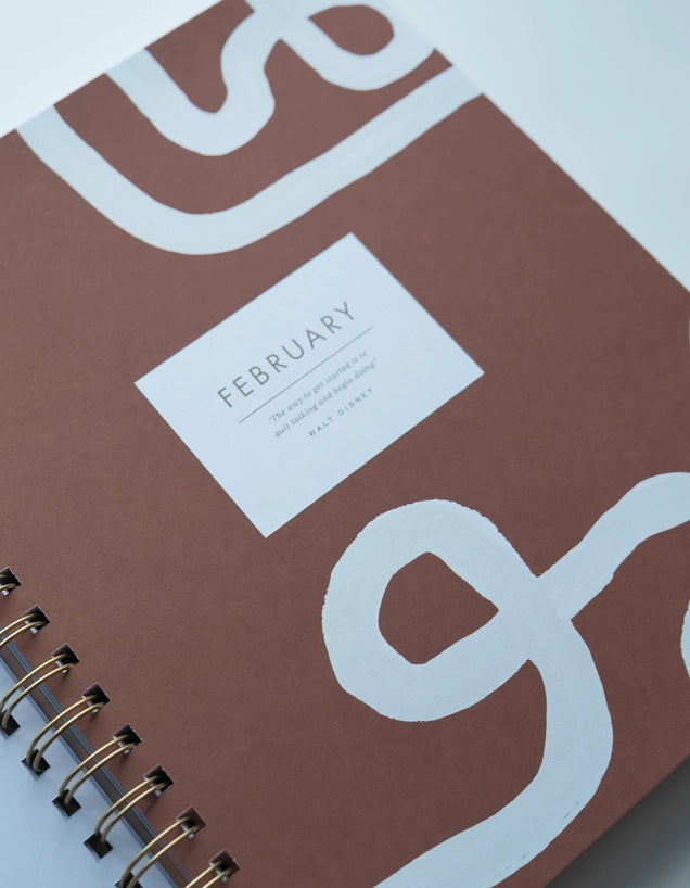 Planner - 2027 Large Format, Squiggle