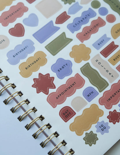 Planner - 2027 Large Format, Squiggle