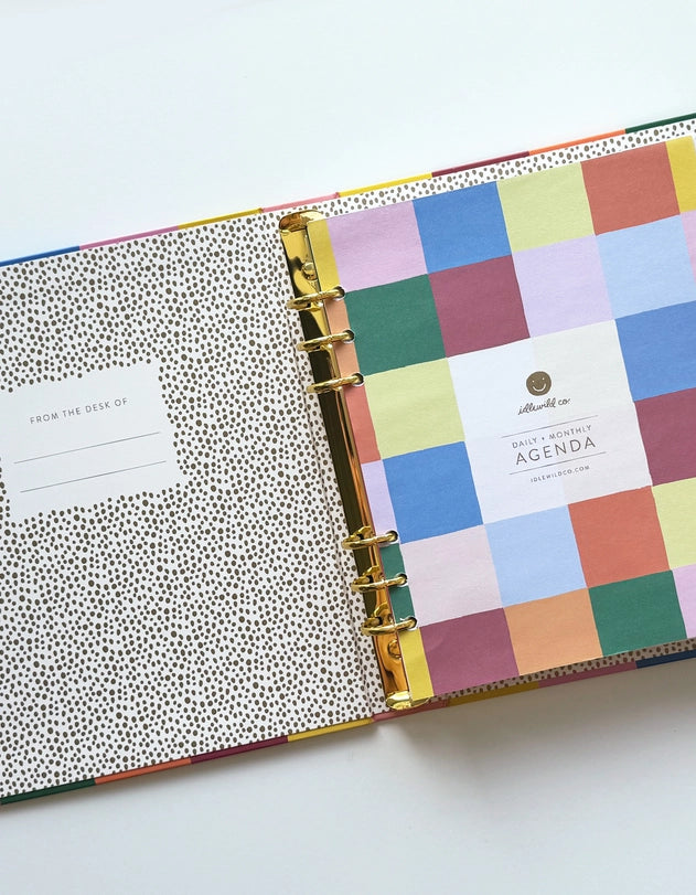 Planner - Rainbow Check Perpetual Non Dated