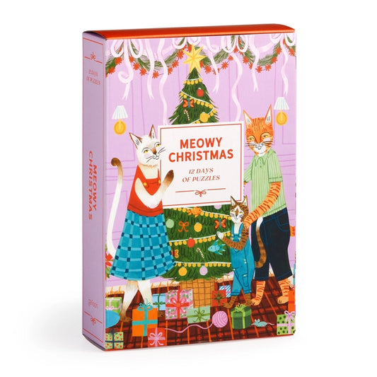 Puzzle - Twelve Days of Puzzles Meowy Christmas (500 Piece)