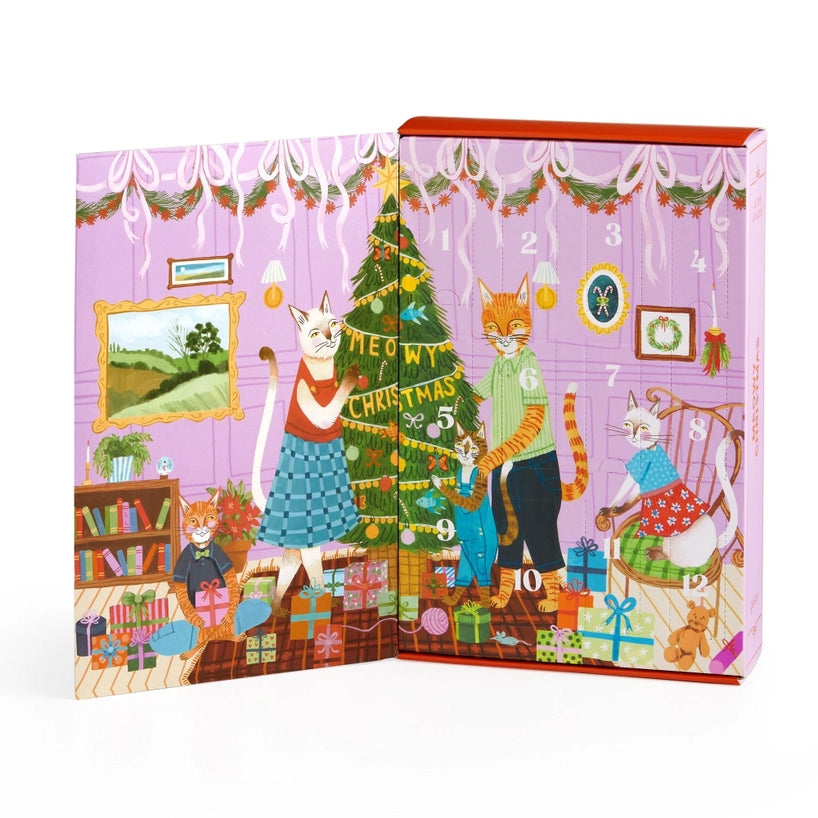 Puzzle - Twelve Days of Puzzles Meowy Christmas (500 Piece)