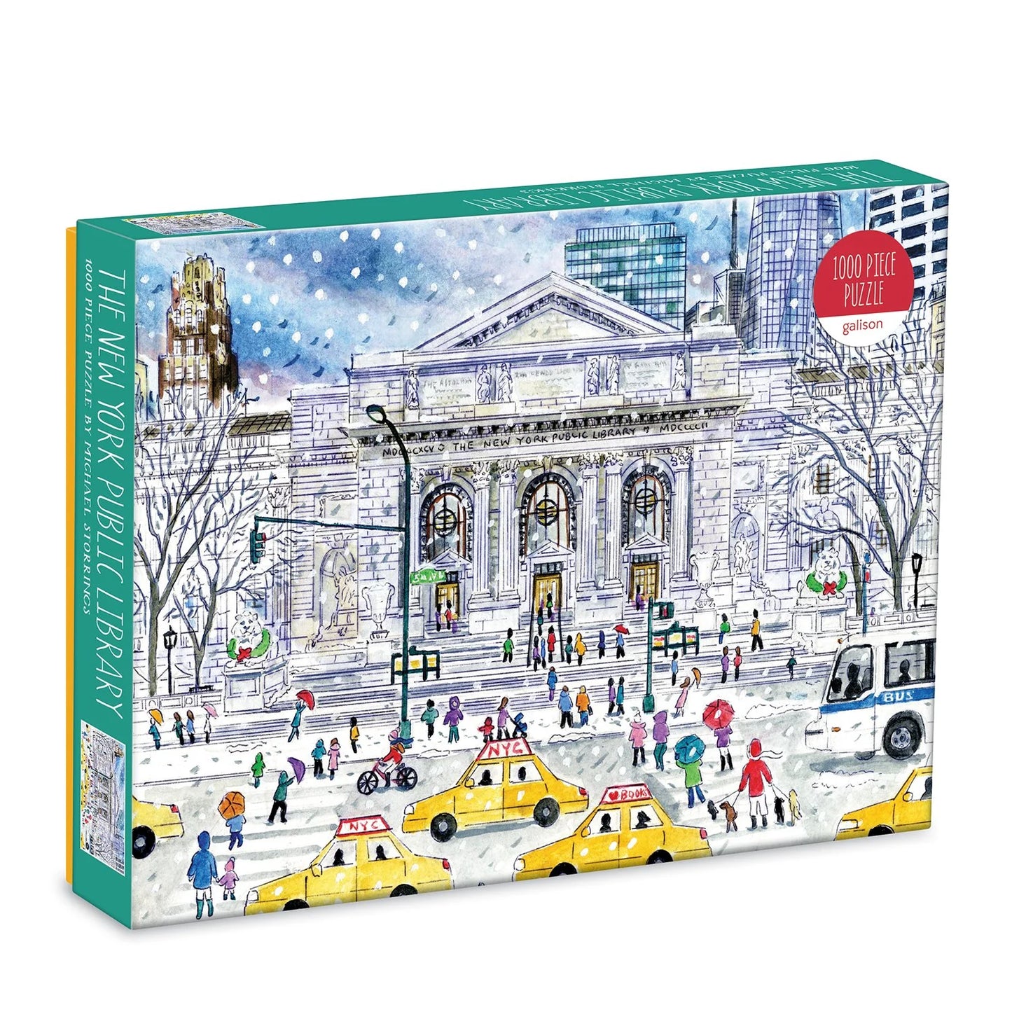 Puzzle - Michael Storrings New York Public Library (1000 Piece)