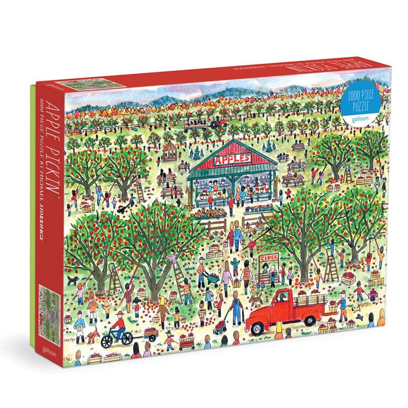Puzzle - Michael Storrings Apple Pickin' (1000 Piece)