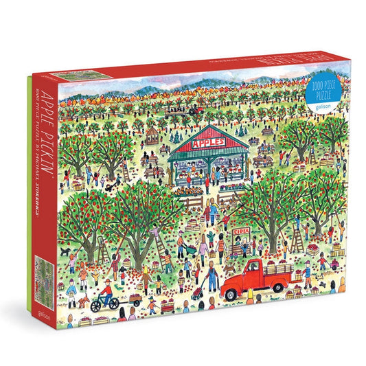 Puzzle - Michael Storrings Apple Pickin' (1000 Piece)