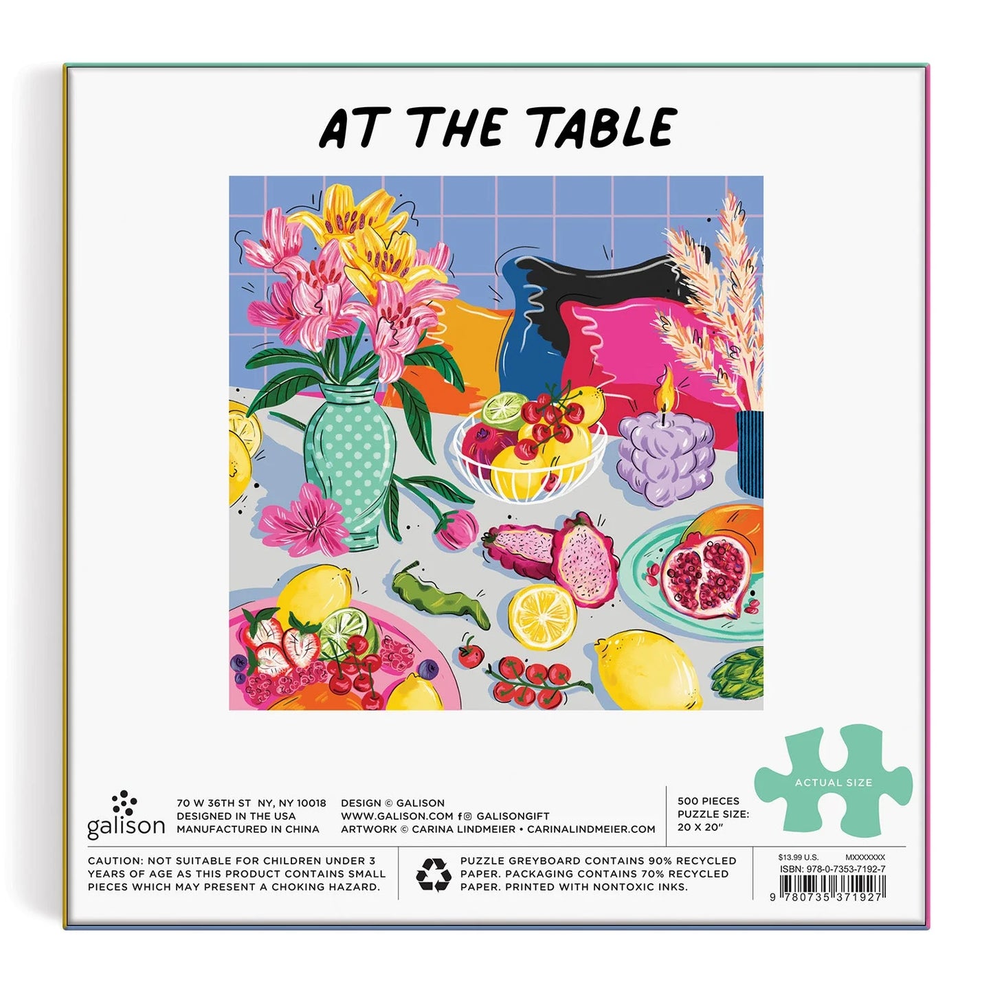 Puzzle - At the Table (500 Piece)