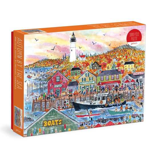 Puzzle - Michael Storrings Autumn By the Sea (1000 Piece)