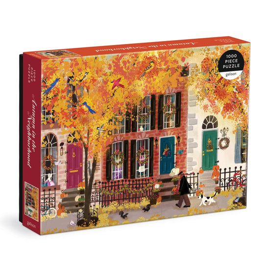 Puzzle - Autumn in the Neighborhood (1000 Piece)
