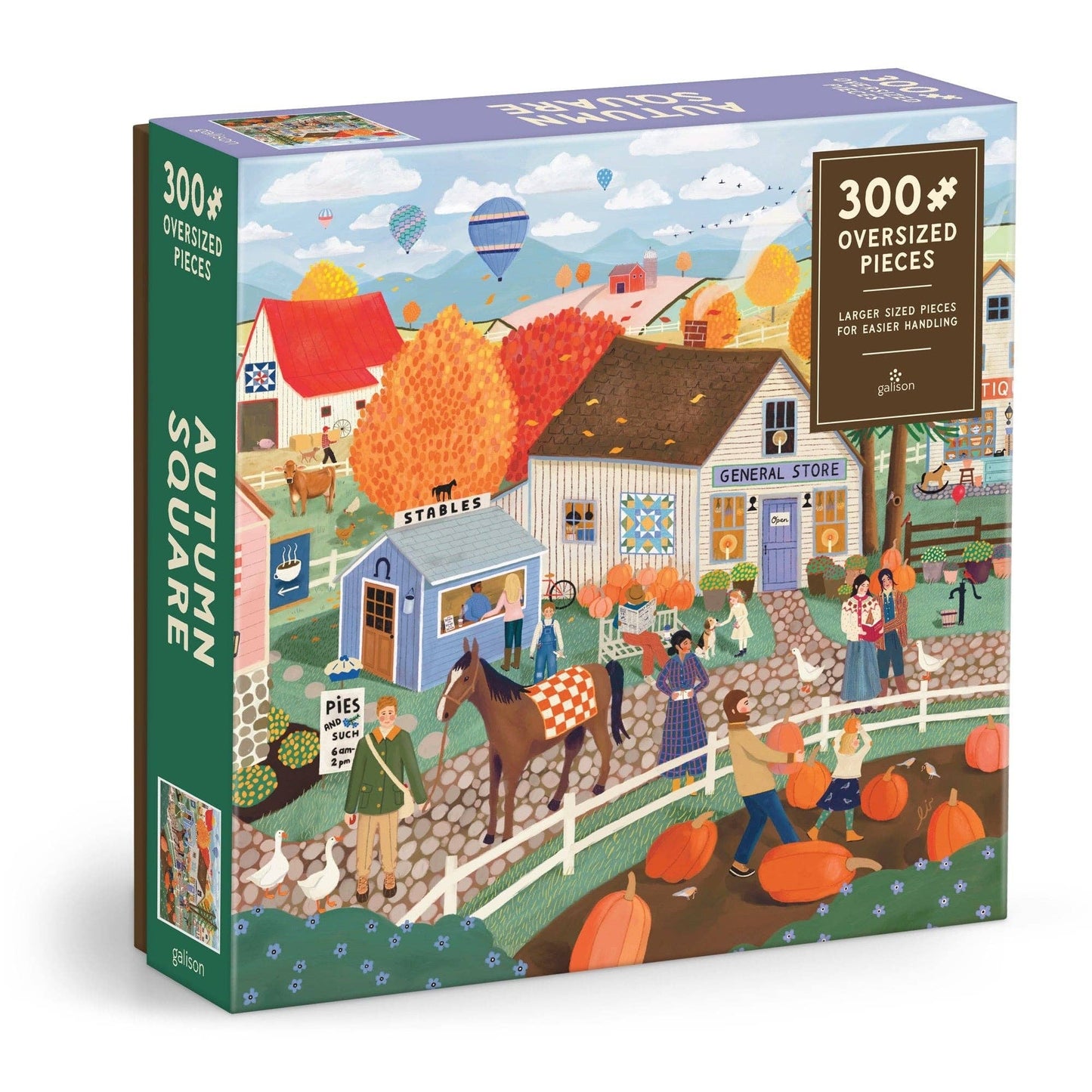 Puzzle - Autumn Square (300 Piece)